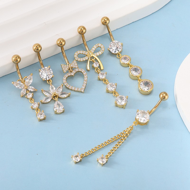 Labret piercing jewelry detail image