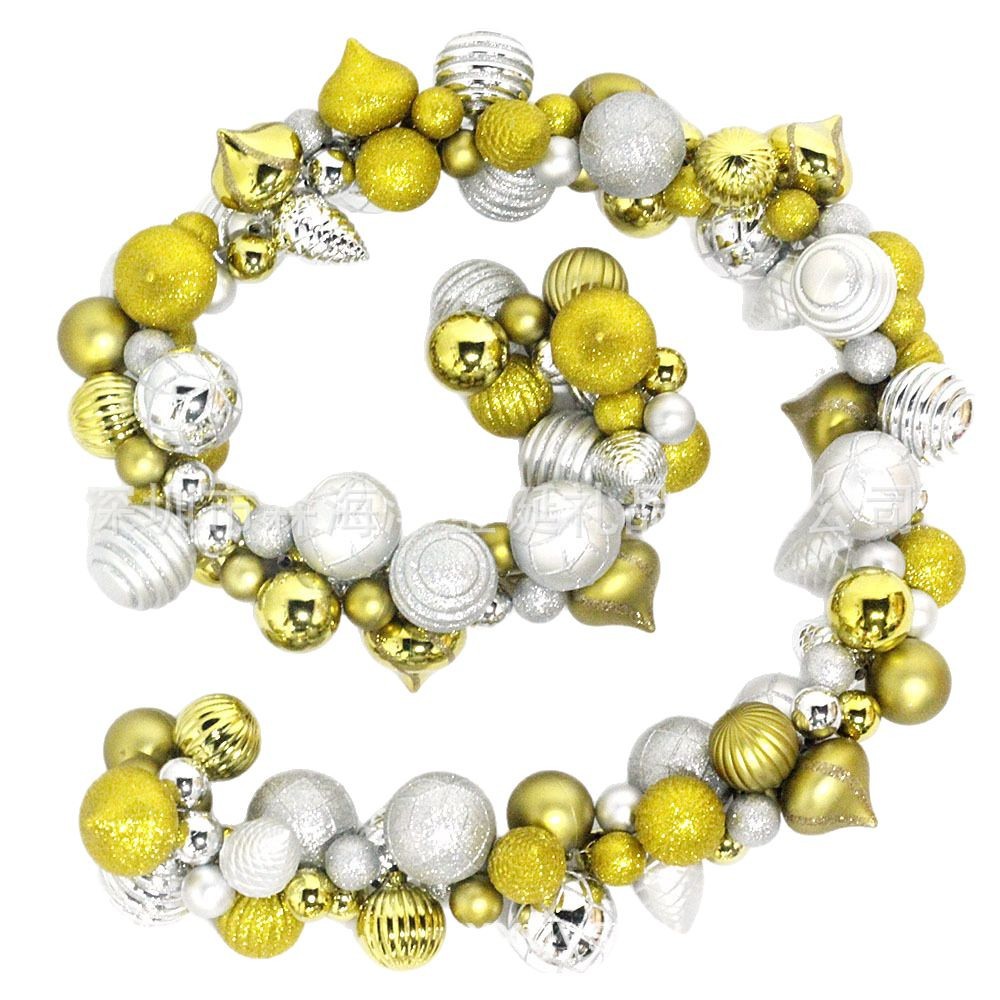 Venta Directa de fábrica Nueva hermosa Bola de galvanoplastia ratán Navidad decoración personalizable BOLA DE Navidad Ratán