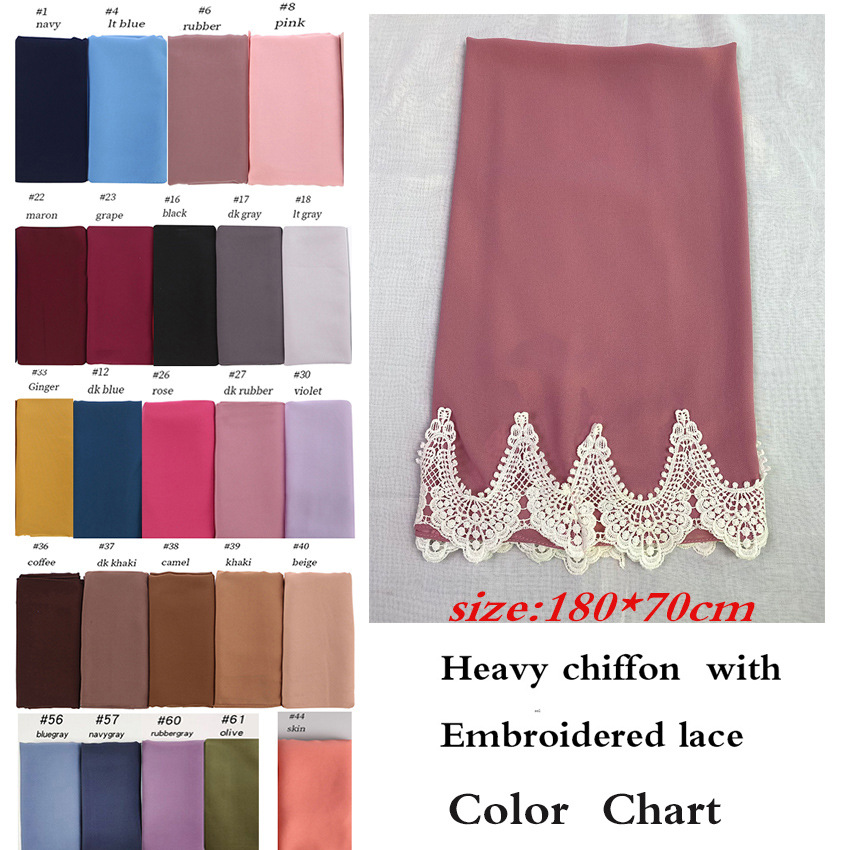 Hijab for Women Chiffon Hijab Scarfs for...