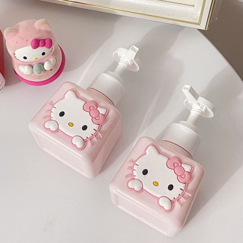 拳猫分装瓶かわいい高颜値押し空瓶入浴剤分瓶乳液瓶手洗い液家庭用|undefined