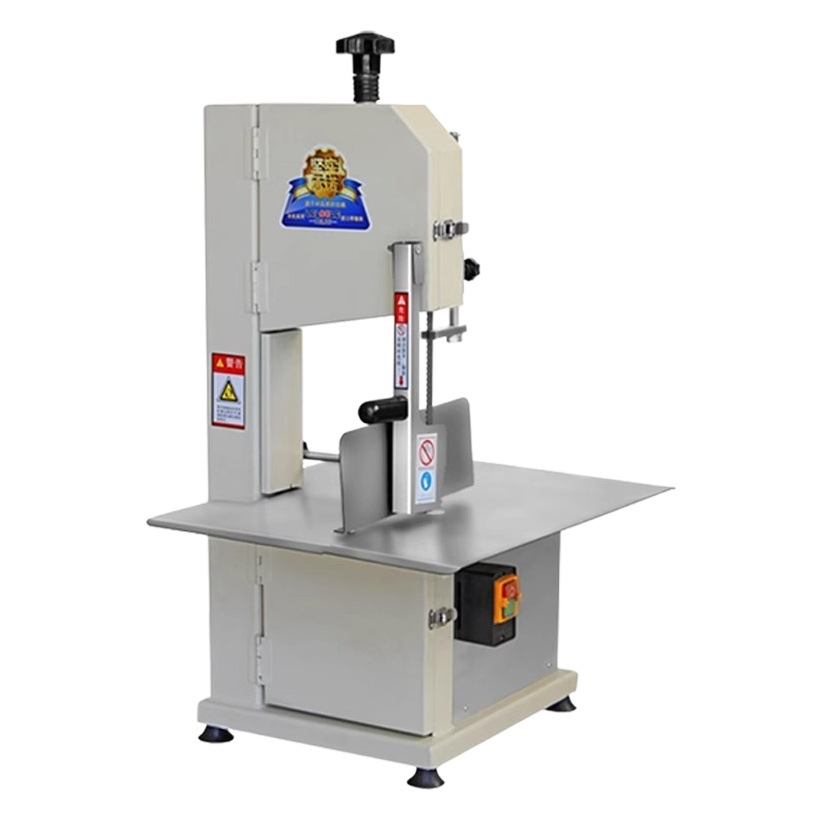 Amplia máquina de aserrado de hueso frío comercial 250 tipo máquina de corte de hueso doméstico corte de carne congelada pescado cerdo peine de ganado Cordero máquina de corte de carne automática