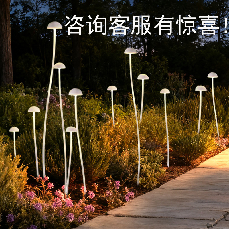 Outdoor Lawn Lights, Ambient Landscape Lights, Solar Lights, Garden Villa Terrace Courtyard Lights