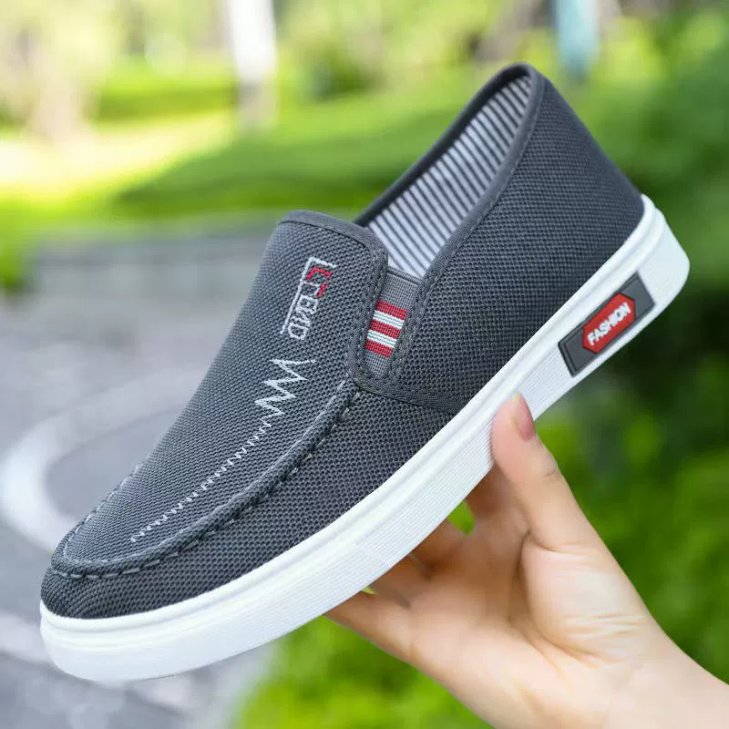 Мужская старая пекинская обувь из ткани для мужчин повседневная мягкая подошва папы обувь среднего и пожилого возраста мужская рабочая обувь завод оптом