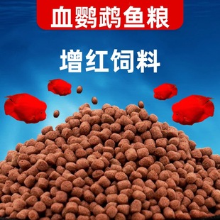 5kg -40kg blood parrot red feed rich fish feed Luo Han fish food ornamental fish color fish food wholesale