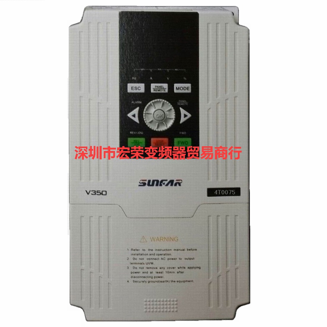SUNFAR变频器V350-4T0090现货  说明书免费共享
