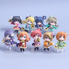 9款Q版和服LOVE LIVE劇場版高坂穗乃果南小鳥盒裝手辦模型擺件