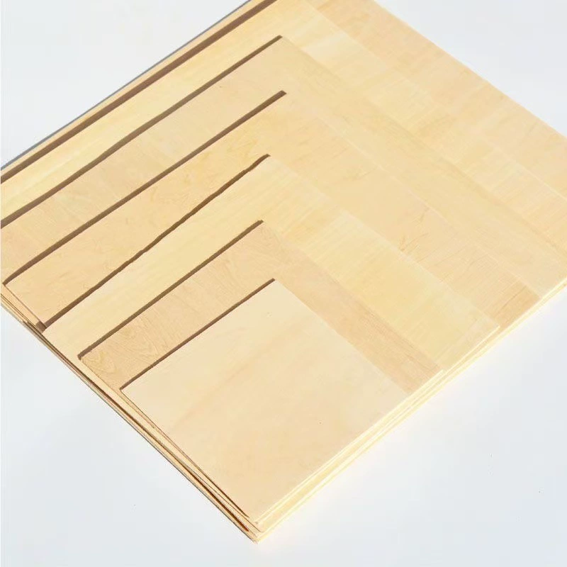 Basswood plywood board wood chips thin wood chips diy handmade aircraft model building model material thin wood board pyrography