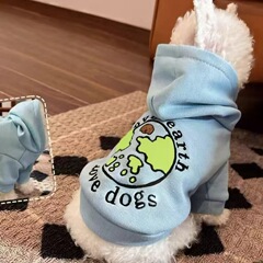 2025秋季跨境新款狗狗卫衣宠物卫衣带帽帅气可爱保暖狗狗服装批发