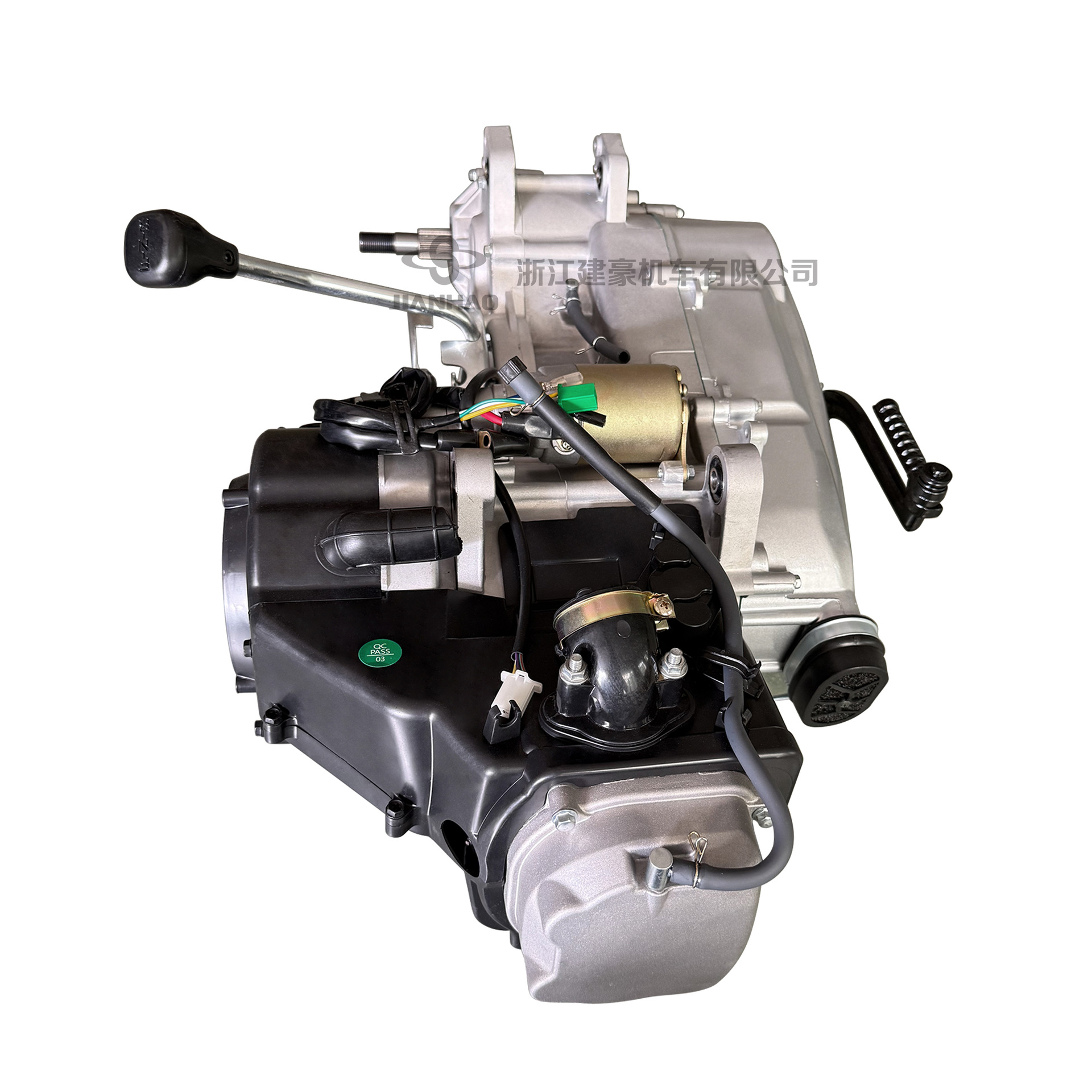Shockproof Atv Beach Car Go-Kart Reverse Gear Engine 150Cc-2D with Joystick 157Qmj with Reverse Gear