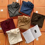 桑蚕丝保暖发热打底衫女秋冬纯色加绒内搭上衣新款长袖螺纹针织衫