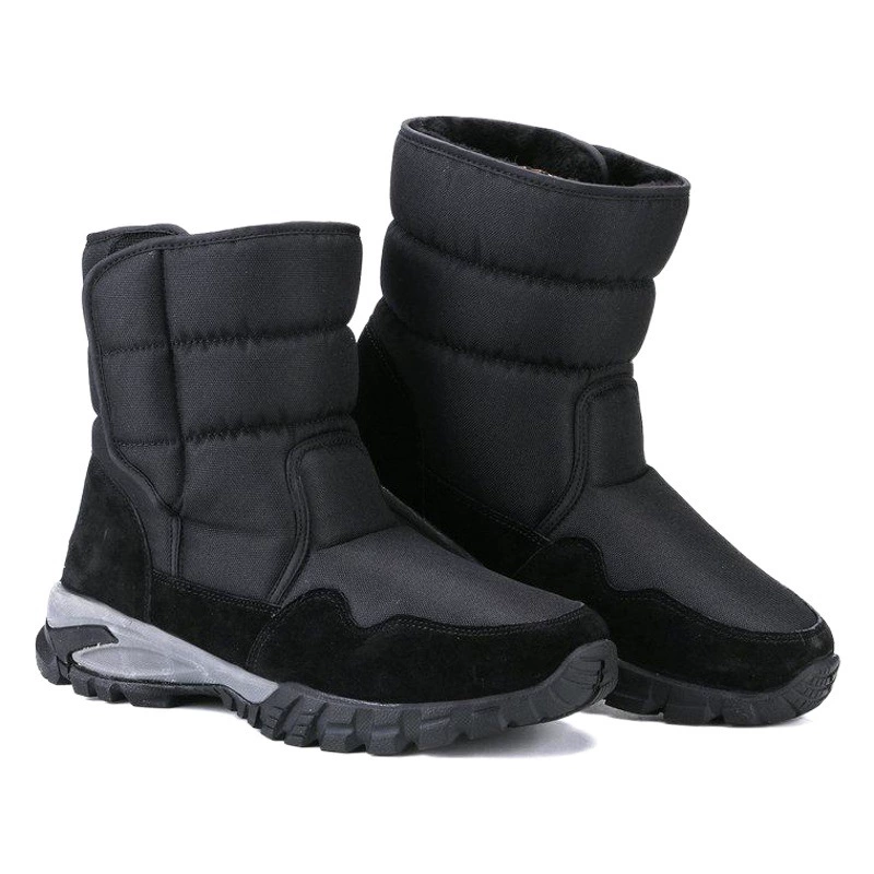 Девятицветные снежинки трансграничный большой размер 48 размеров мужские снежные сапоги не скользкие и не потрескавшиеся, прочные и легко носящие оптовая продажа