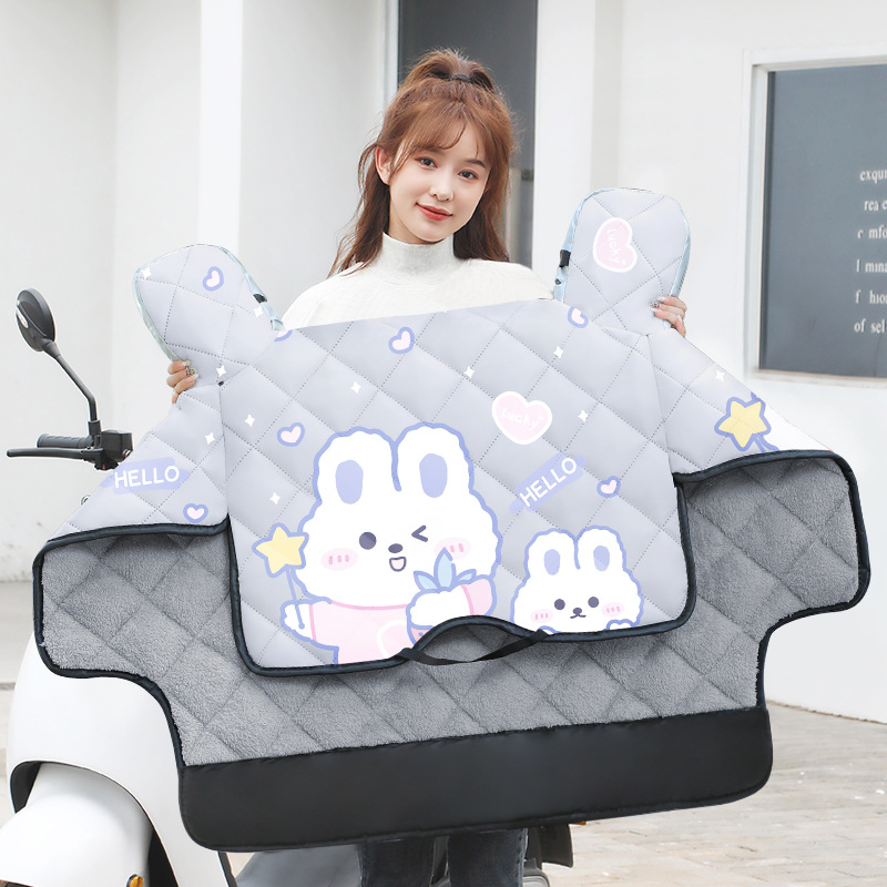 ★겨울 기모★헬로 스타 토끼 그레이 [두꺼운 위축]]