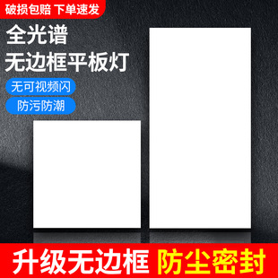 Triac300X600 Borderless Full Spectrum Kitchen Bathroom Integrated Ceiling Special Flat Light Waterproof Bathroom