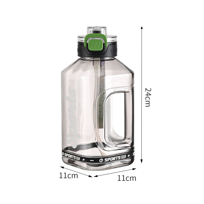 Taza de agua de gran capacidad para estudiantes de acondicionamiento físico para niños hervidor de agua de deportes para estudiantes taza de agua espacial conveniente taza de barril de barril resistente a altas temperaturas taza de estómago grande image 7