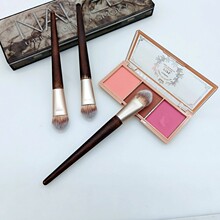 桃心三角舌型高光刷面部眼影刷眼窝铺色新手软毛不吃粉自然晕染