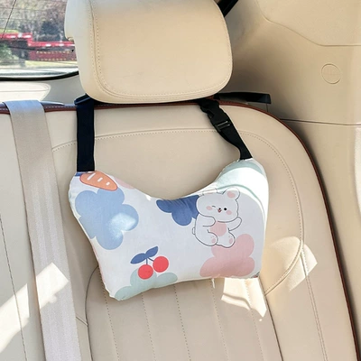 Car curtains: Insulation Sunscreen Car Curtain Side - small-childrens-sleeping-pillow-rabbit-paradise