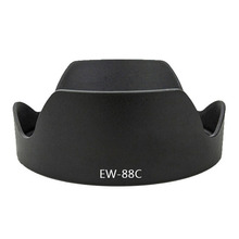 EW-88C遮光罩适用佳能24-70II5DIII 6D 82mm 2470II二代可反扣