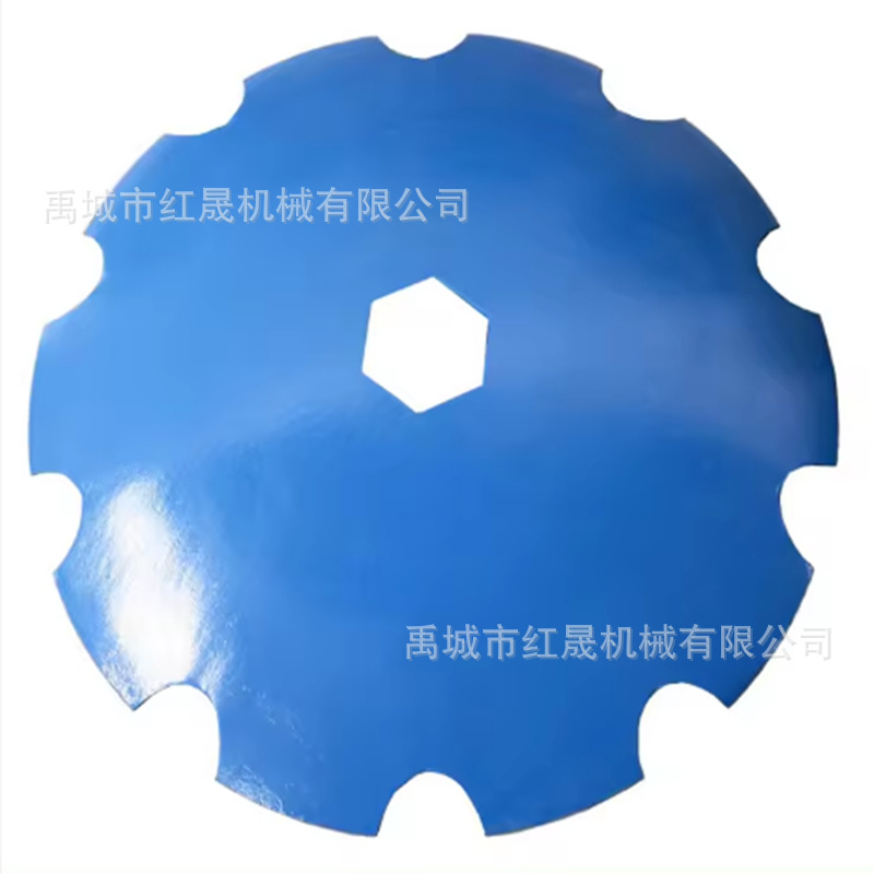 厂家耙片 犁片锰钢圆盘耙片圆盘犁片缺口片波纹片