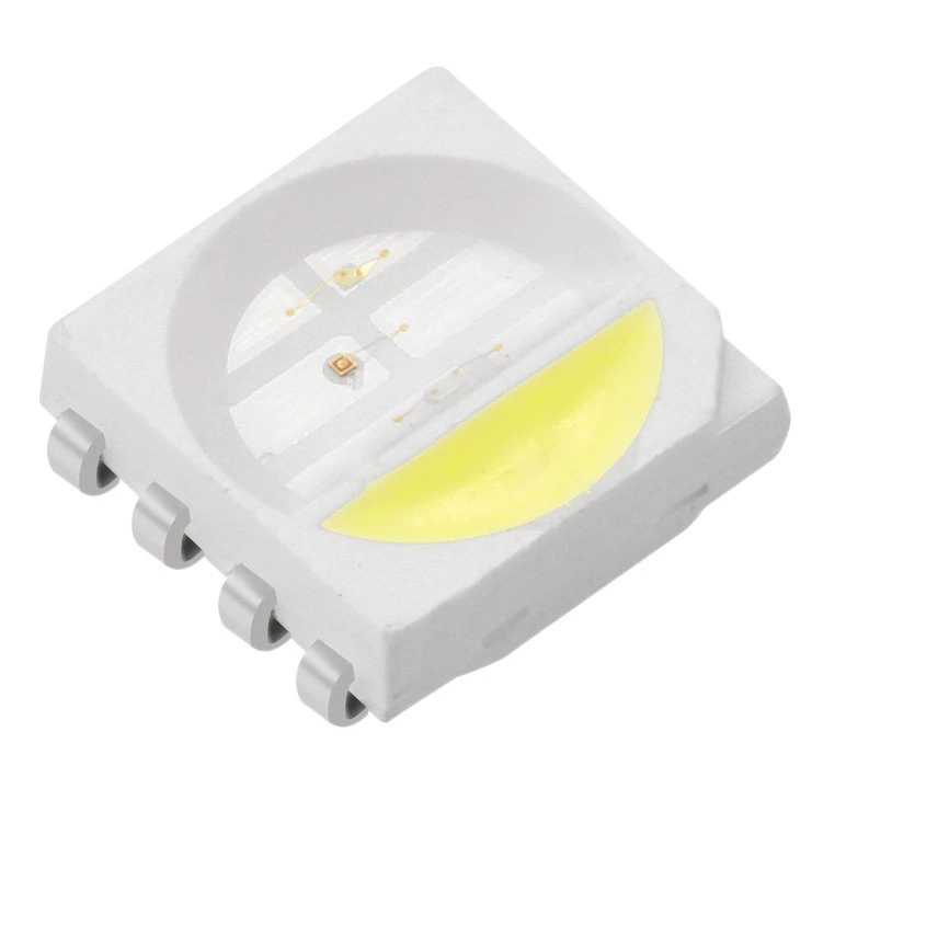 Светодиоды 5050 полноцветные (красный, зеленый, синий, белый свет), 0.2 Вт, SMD, высокой яркости, для окружающего освещения, 5050rgbw, в наличии