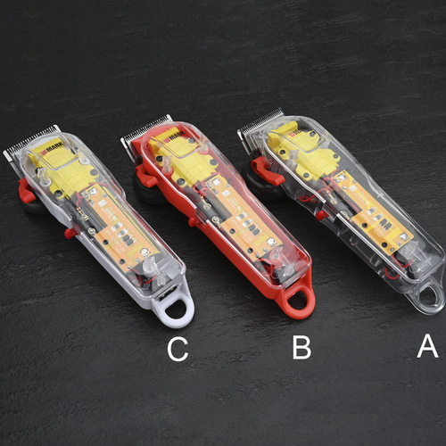 WMARK Transparent Hair Clipper Oil Head Electric Razor Hair Cutter NG-108 Hot Selling Charging Barbershop Cross-border
