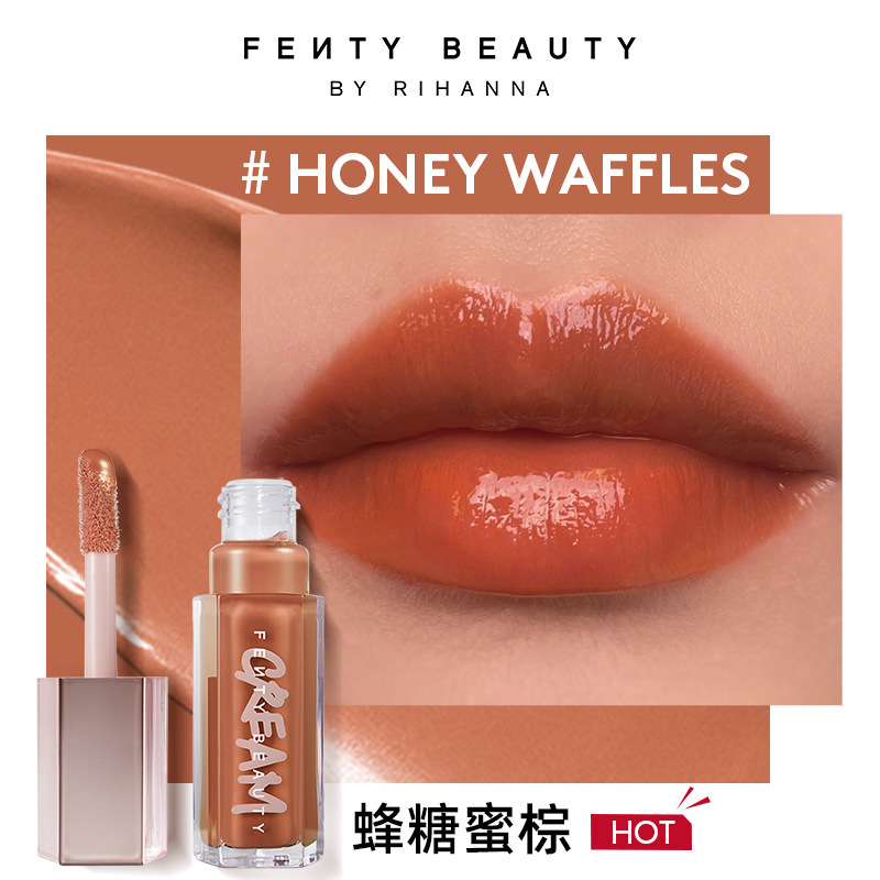クロスボーダー在庫あり FentyBeauty リアーナ リッチ ハイグロス リップ グレーズ ミラー ウォーター ライト リップ ハイグロス カラー ストリーマー スターダスト|undefined