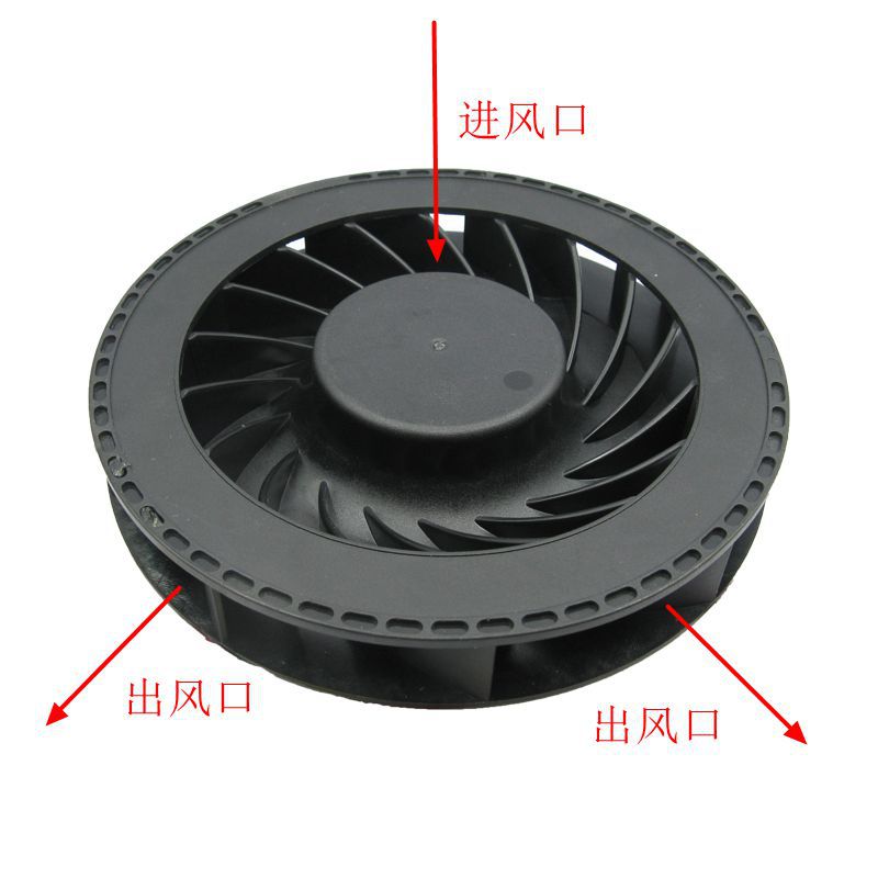 Delefun10025 Centrifugal Fan 12V Sweeping Robot 10cm Low Noise Disc Dc Centrifugal Fan