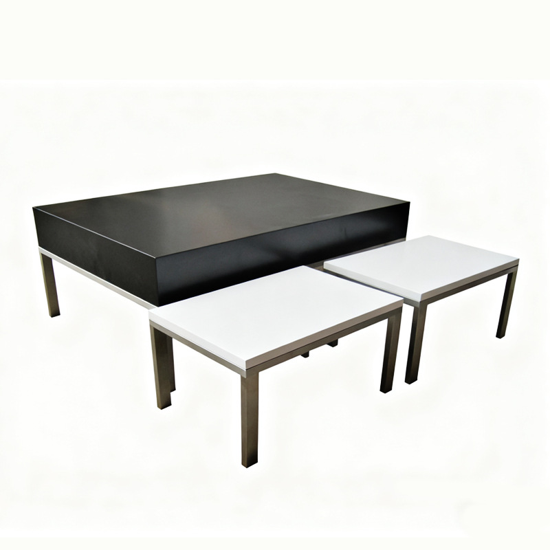 Tienda de ropa estante alto y bajo plataforma de montaje de piso de exhibición de almacenamiento de adornos de hierro forjado estante de exhibición de ropa de hombre