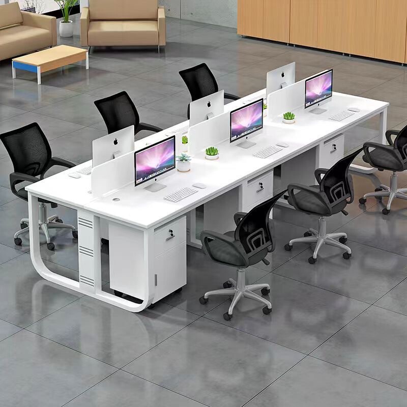 Office Desk Furniture, Office Desk and Chair Set, Office Workstation, Modern Staff Desk, Office Desk for Employees Office Desk Furniture, Office Desk and Chair Set, Office Workstation, Modern Staff Desk, Office Desk for Employees