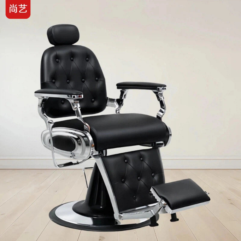 Transfronterizos para silla de barbero retro, silla de barbero para hombres, silla de cabeza de aceite, silla de barbero para afeitar image 26