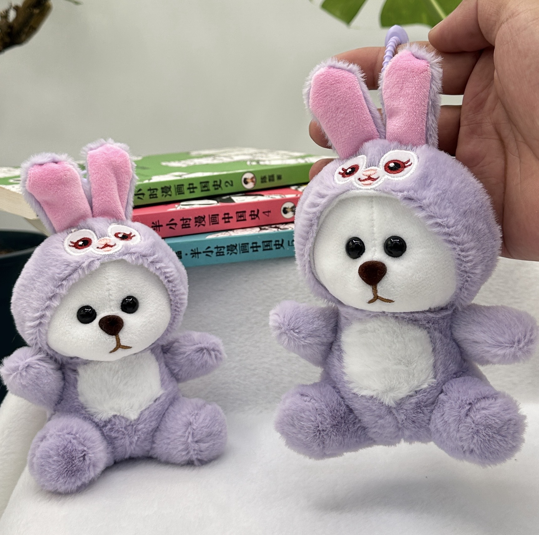 Una variedad de disfraces Lina Bear Keychain Teddy Bear bolsos colgantes Teddy Bear juguetes al por mayor