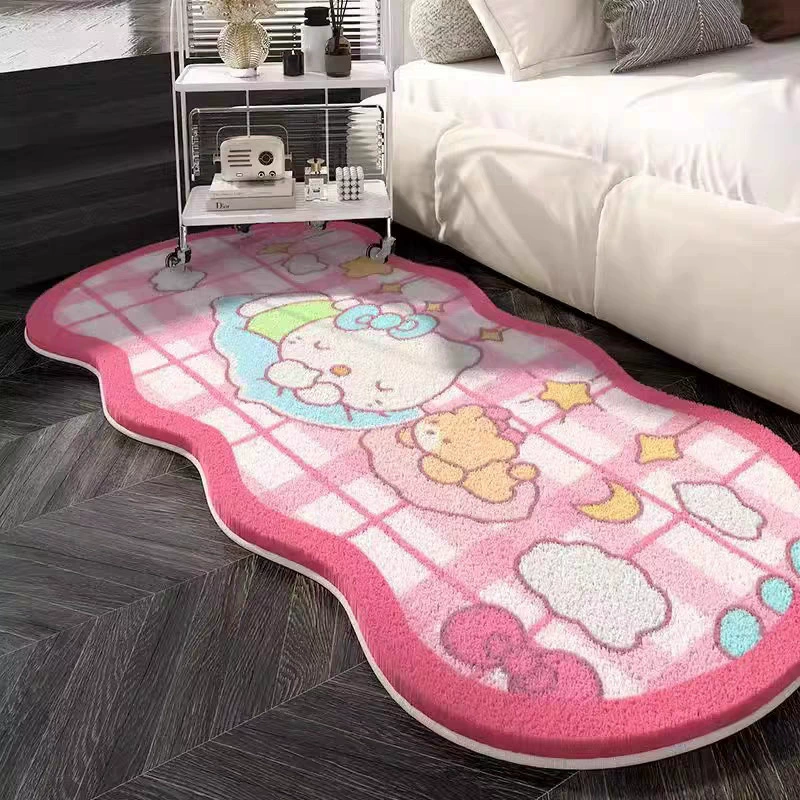 Hello Kitty, мультяшный милый износостойкий декор для кровати и гостиной