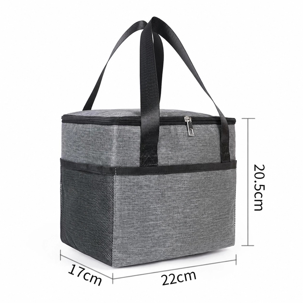 Bolsa de picnic portátil transfronteriza bolsa de hielo impermeable de tela de Oxford bolsa de trabajo con comida, bolsa de almuerzo térmica bolsa de almuerzo térmica