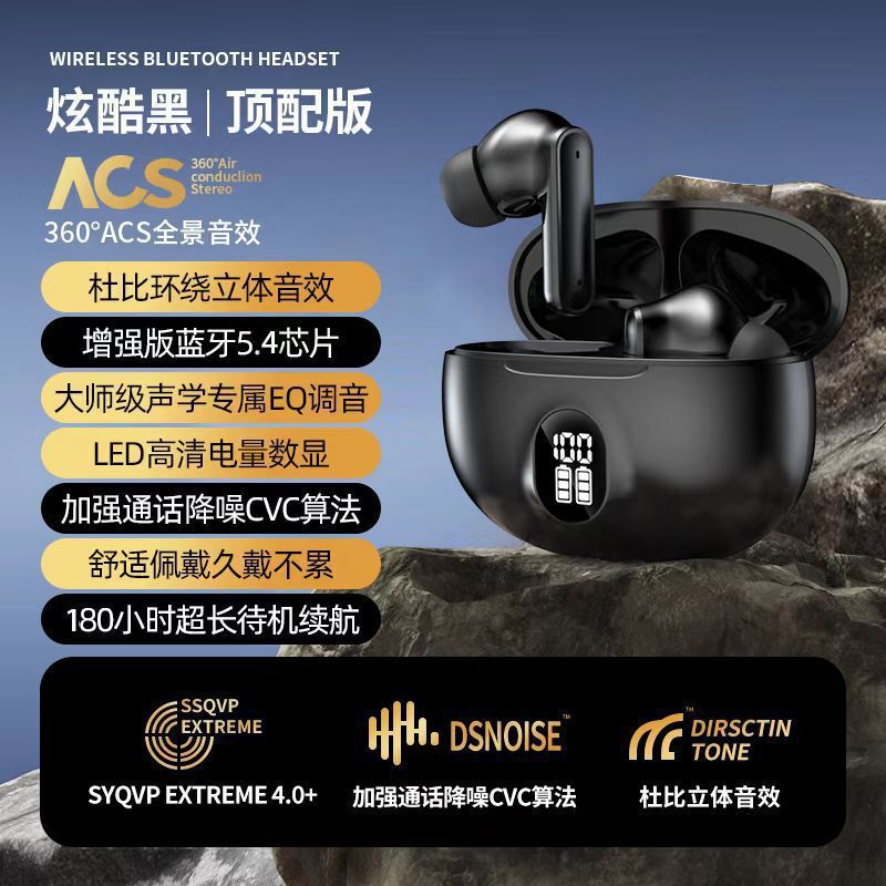 外国貿易の新しいスマートワイヤレス Bluetooth ヘッドセットワイヤレスインイヤー HIFI 音質超長バッテリー寿命ノイズリダクションゲーミングヘッドセット|undefined