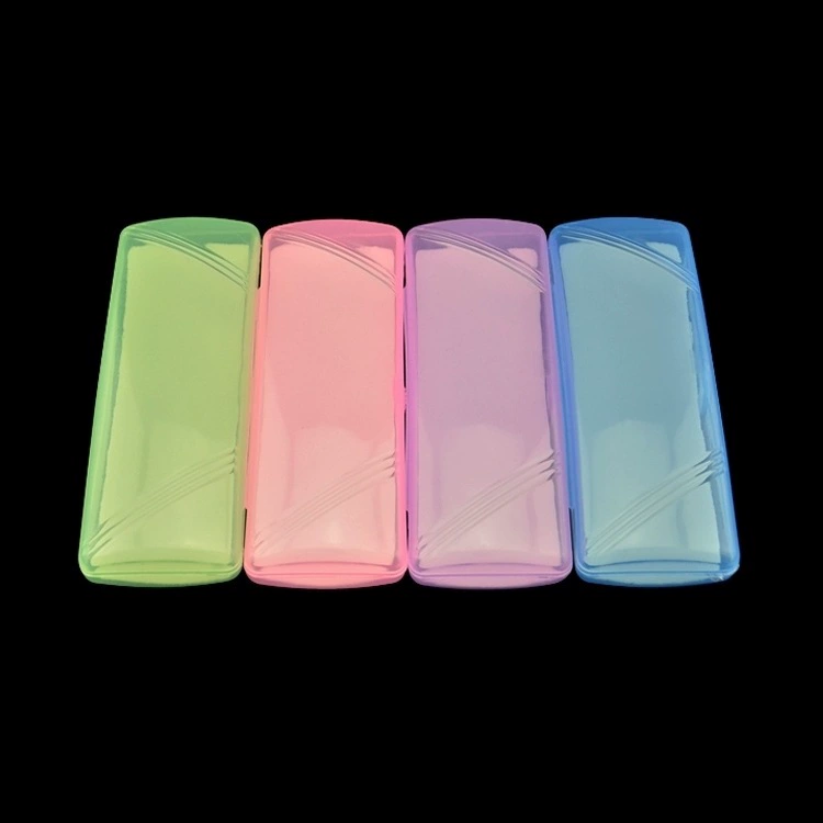 Многоцветный футляр для очков пресбиопические очки для близорукости пластиковая коробка цветная простая оправа футляр для очков оптовая продажа цельная доставка