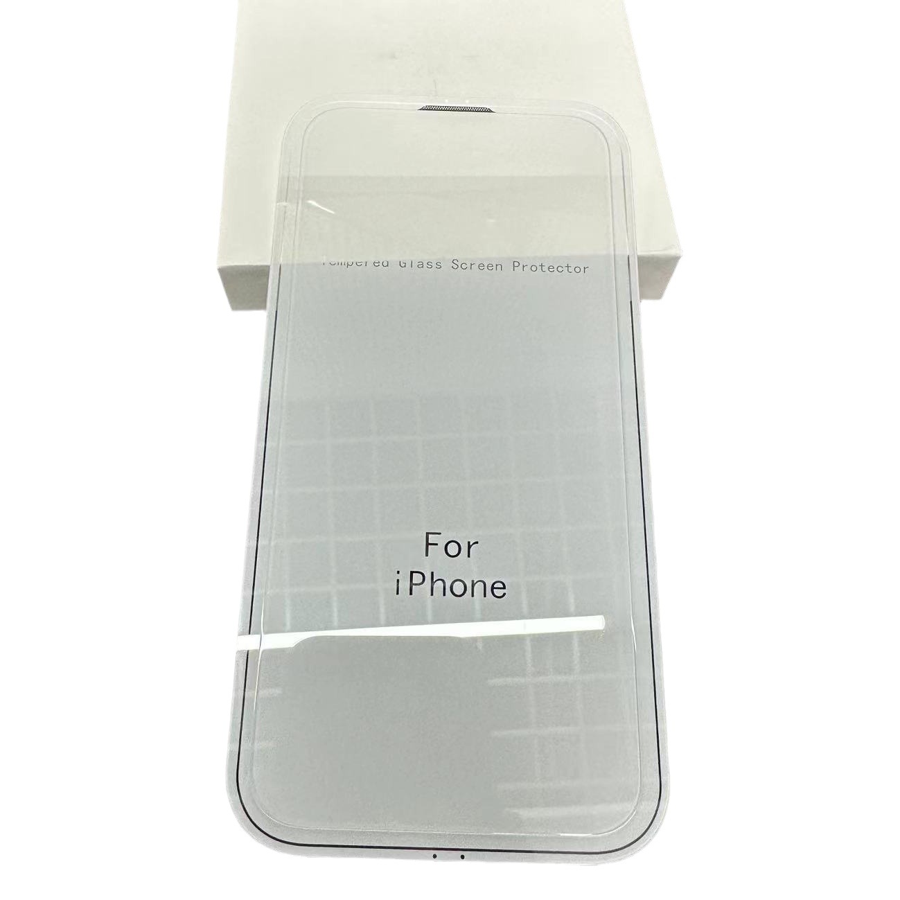 Aplicable a iPhone15Pro HD Peep-Prueba de película templada Sin borde negro y red Apple 15 cubierta de pantalla completa sin borde blanco