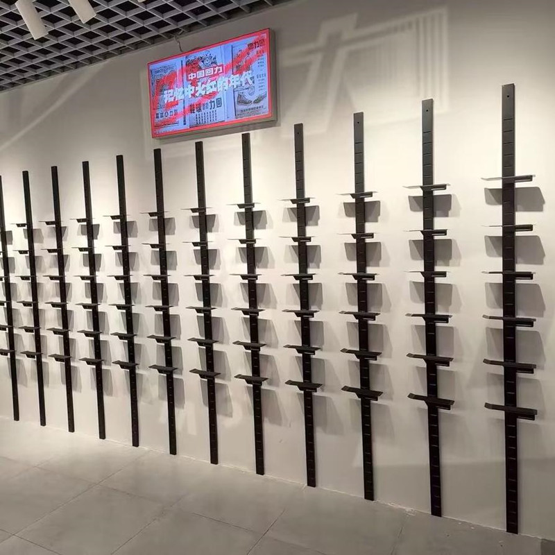 Factory wholesale shoe store display rack men's and women's wall shoe rack display children's shoe rack sneaker wall hanging column store Factory wholesale shoe store display rack men's and women's wall shoe rack display children's shoe rack sneaker wall hanging column store