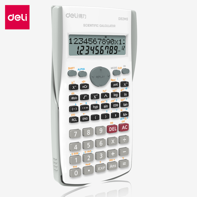 Deli stationery D82MS scientific function calculator junior high…
