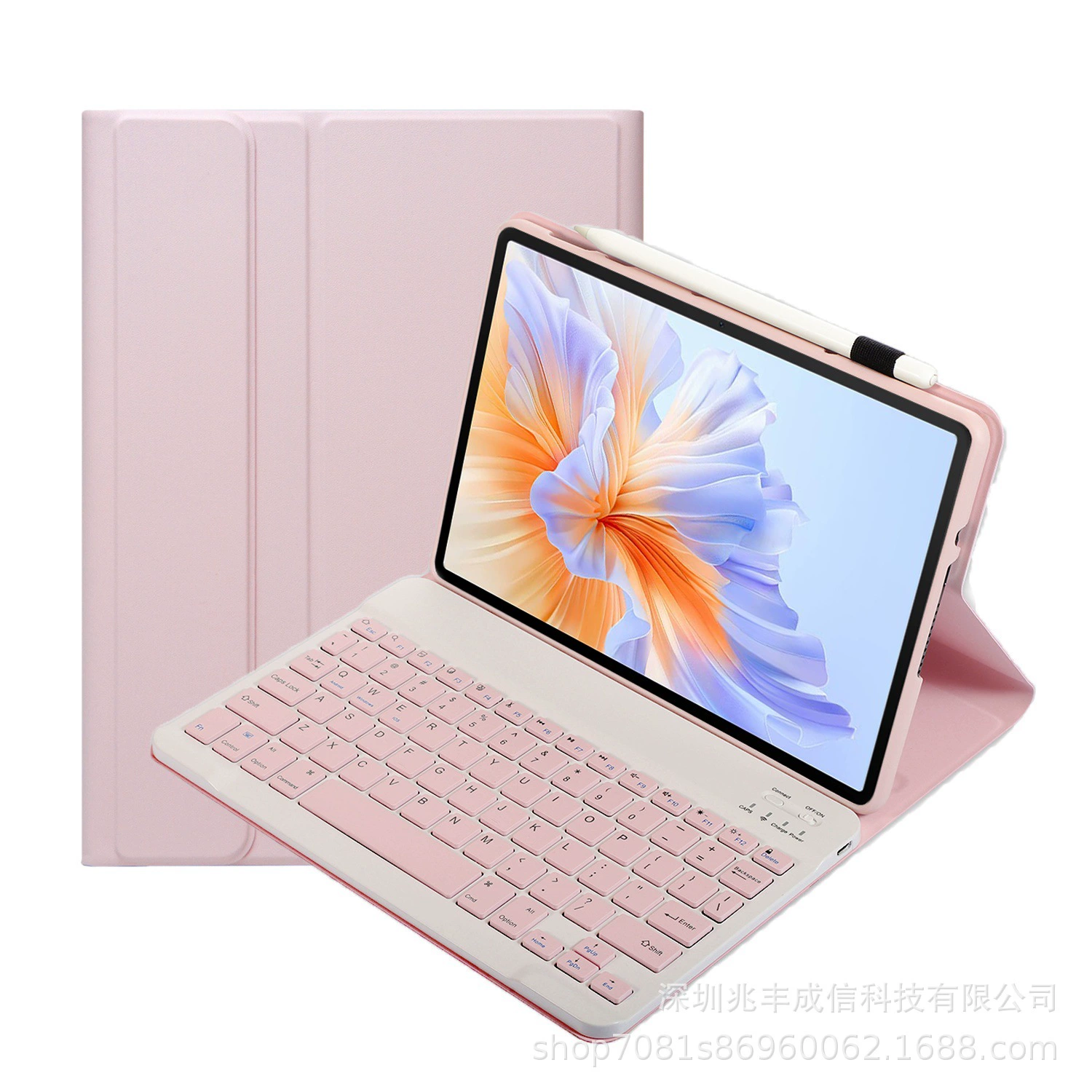 Huawei, Honor, совместимый чехол для планшета с тихой клавиатурой, Bluetooth