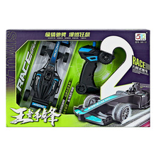 过家家1：18模型玩具车585-13亲子互动二通道遥控方程式赛车盒装