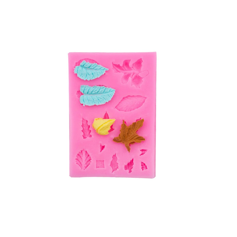 Кайюе Разнообразный лист silicone mold для Фонда, украшения тортов и ручные поделки