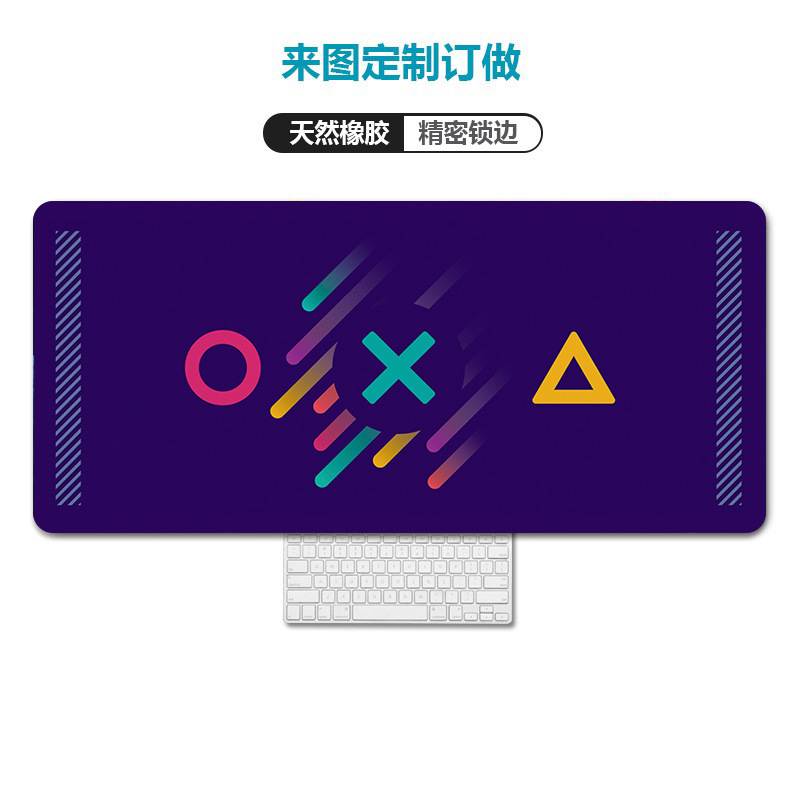 Amazon transfronteriza mapa de calor Rage bestia equipo alfombrilla de ratón de gran tamaño engrosada bloqueo escritorio de la computadora pad alfombrilla de ratón