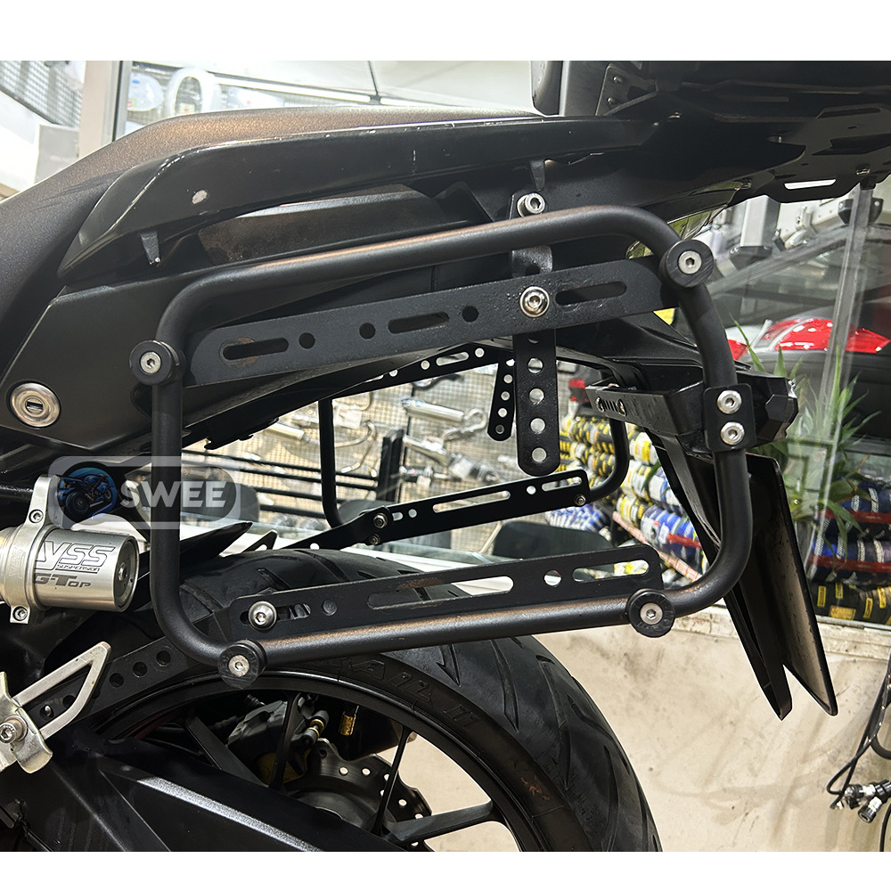 Motorcycle Universal 28/35L Side Box Bracket Saddlebag Bracket Load-Bearing Support Frame Modification Accessories