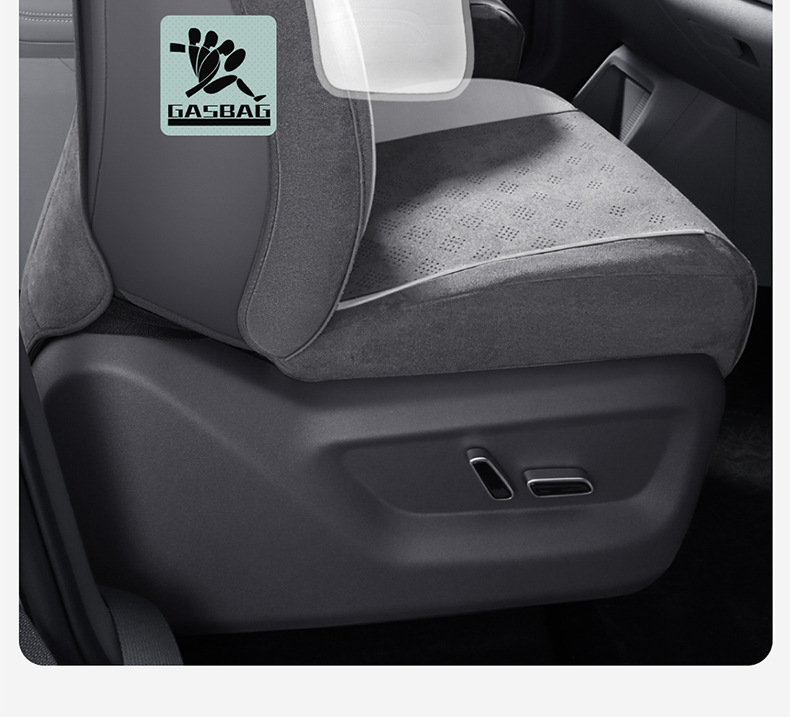 New Model of Special Car Seat Cover for Bestune Yueyi 03, Featuring Breathable Suede Saddle Pad and Leather Seat Cushion