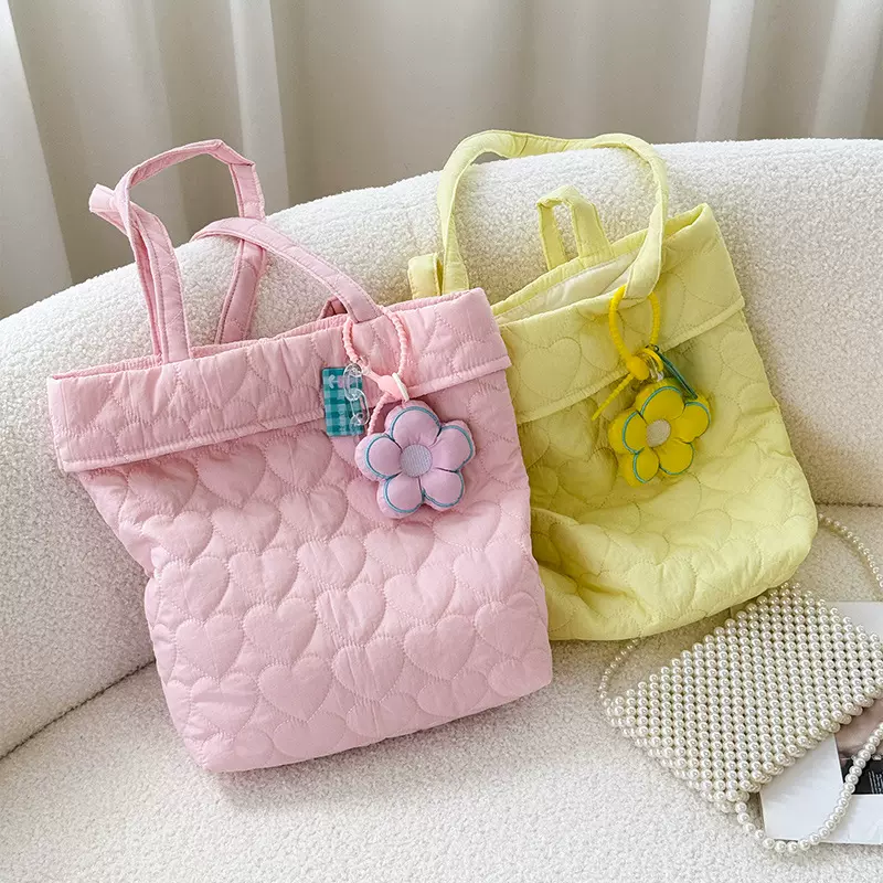 秋冬小众单肩包包多巴胺女士大容量2025新款时尚通勤包简约托特包