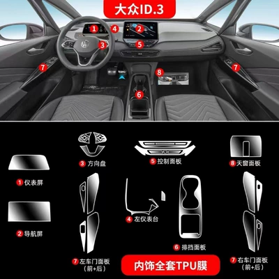 Id3 Special Interior Film Central: Car interior film - full-interior-with-screen