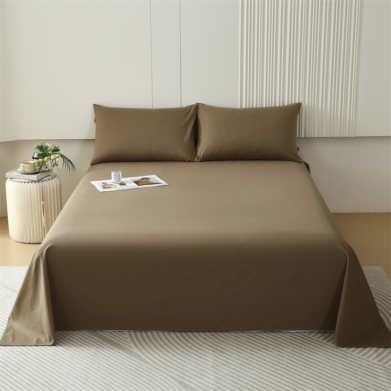 Sábanas de algodón moderno simple 100% sábanas de algodón monocolor sábanas de algodón madre y bebé sábanas de algodón