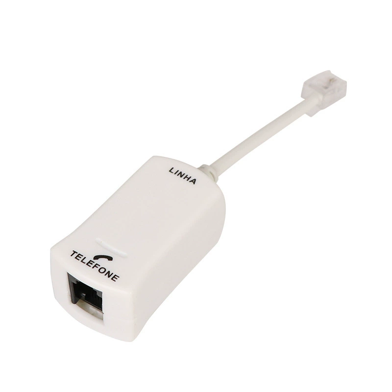 Телефонный голосовой сепаратор с линией RJ11 Однопортовый широкополосный фильтр ADSL телефонный противошумный передатчик сигнала