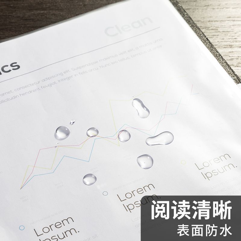 Bolsa de archivo de 11 agujeros, bolsas transparentes, bolsas de respaldo, bolsas de protección de archivos, bolsas