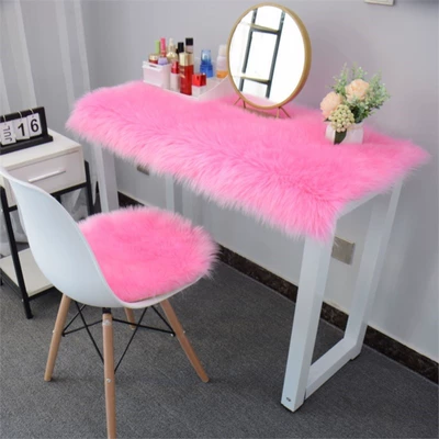 Car Carpet – Sofa Cushion, Girl's Room Rug, Full-Cover - dark-pink-3535cm-round