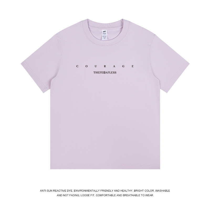 メンズピュアコットン半袖Tシャツメンズ夏新作ルーズハイエンドハンサムトレンディブランドTシャツボトリングシャツレディースイン|undefined